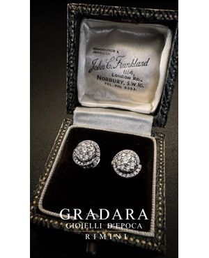 Orecchini  con  Diamanti   0.70 ct.