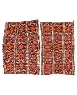 Coppia piccoli kilim BESHIR - n.190 e 191 -