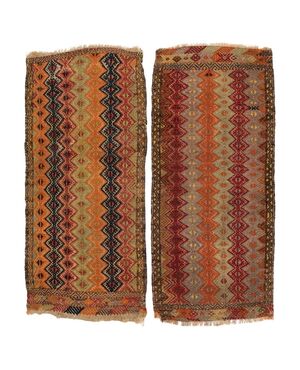 Coppia di "cicim" ANATOLIA - n. 436 - 437 .