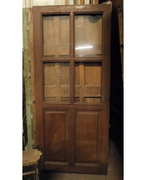 pti660 - simple glass door, measuring cm l 80 xh 183 x th. 3     