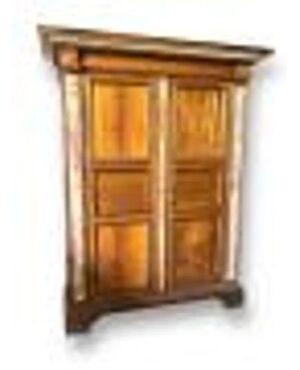  Grande Armadio In Legno e Marmi, XIX Secolo