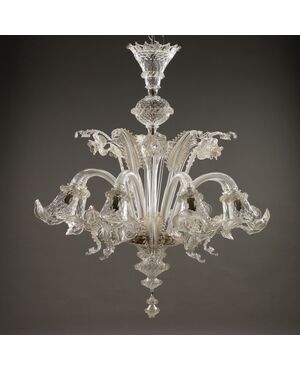 Lampadario Murano Italia XX Secolo
