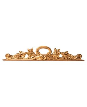 Cimasa doppia in legno dorato - O/4916 -