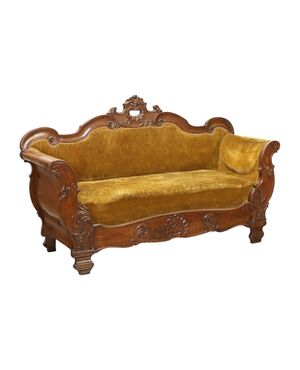 Louis Philippe sofa Italy, second quarter of the 19th century