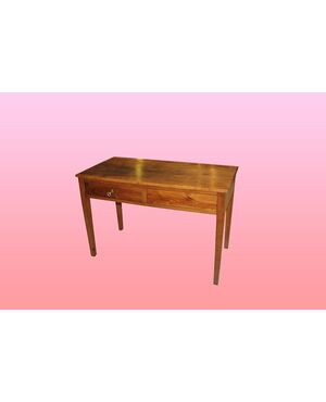 Italian walnut desk from the second half of the 1700s