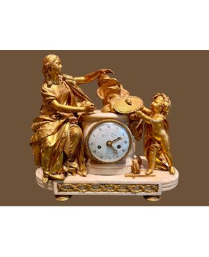 Important Parisian clock signed by Gille Lainè - Paris