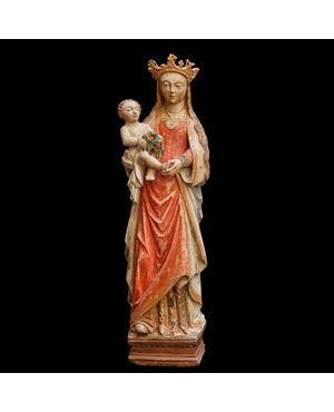 Alsace-Lorraine, 15th century, Madonna with Child