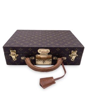 LOUIS VUITTON Borsa da Viaggio in Tela Col. Marrone Boite Bijoux M