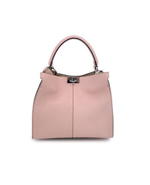FENDI Borsa a Mano in Pelle Col. Rosa Peekaboo X-Lite M