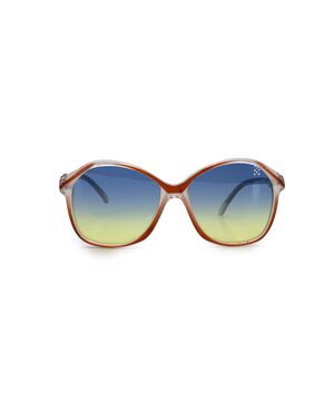 YVES SAINT LAURENT Occhiali da Sole Vintage in Acetato Col. Bianco
