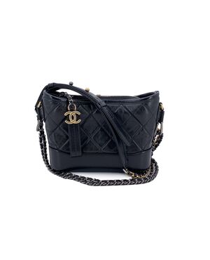 CHANEL Borsa a Tracolla in Pelle Col. Nero Gabrielle S