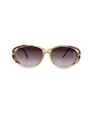 DIOR Occhiali da Sole Vintage in Acetato Col. Marrone