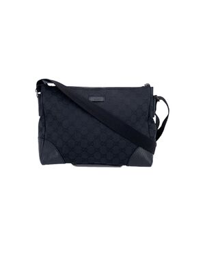 GUCCI Borsa a Tracolla in Tela Col. Nero M