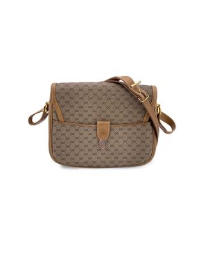 GUCCI Borsa a Tracolla Vintage in Tela Col. Beige Ophidia M