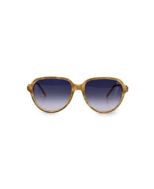 YVES SAINT LAURENT Occhiali da Sole Vintage in Acetato Col. Beige