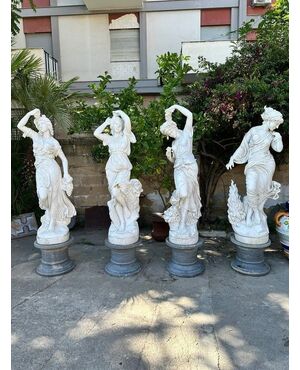  Sculture in Marmo Le Quattro Stagioni