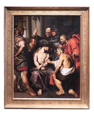 Pittore Fiammingo: “Cristo incoronato di spine” fine ‘600