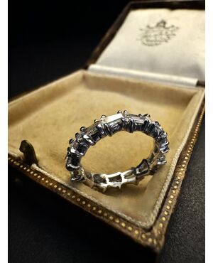Fedina  intera  con  Diamanti  taglio   TEPER  1.5  ct.