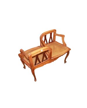 Divanetto Confident Francese Stile Provenzale del 1800