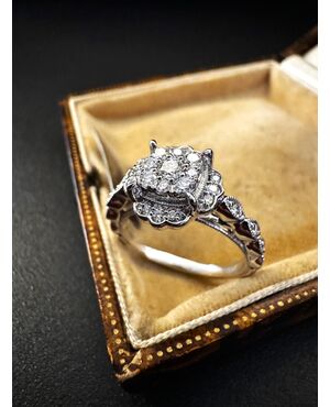 Anello  con  Diamanti  
