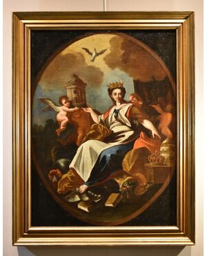 L’Allegoria dell’Europa, Francesco Solimena (Napoli 1657 – 1747) bottega/cerchia