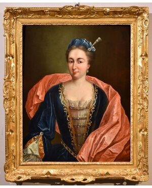Ritratto di gentildonna, François de Troy (Tolosa 1645 – Parigi 1730) bottega/cerchia di 