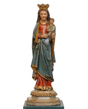 XVI secolo, scuola francese, Madonna con il Bambino