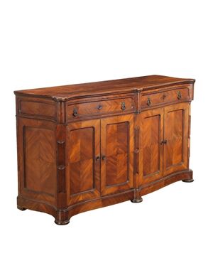 Credenza Umbertino in Mogano Italia Fine XIX Secolo