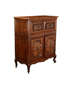 Credenza in Noce Piemonte XX Secolo
