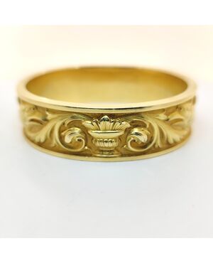 Bracciale rigido in oro 