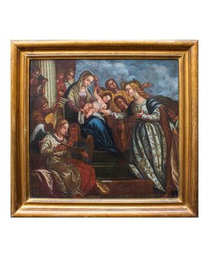 XVI secolo, da Paolo Veronese, Matrimonio mistico di Santa Caterina