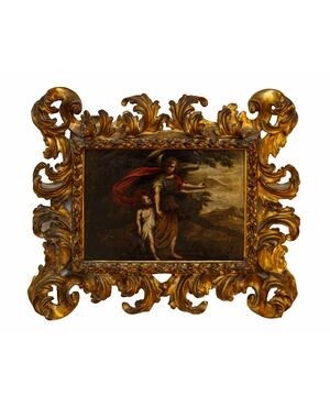 Scuola veronese, XVII secolo, Tobiolo e l’angelo