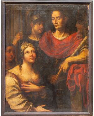 Scena dell'antichità classica - XVII secolo - olio su tela