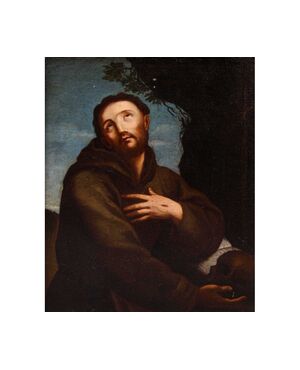 Scuola emiliana, XVII secolo, San Francesco 