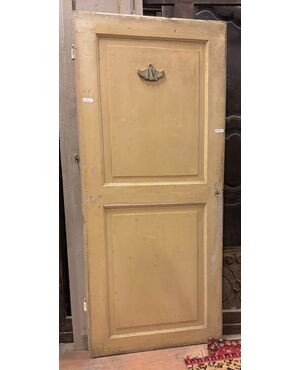 PTE153 - N. 6 Porte antiche semplici di albergo, epoca '800, misure cm L 87 x H 203 