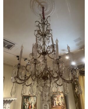 Lampadario in stile Luigi XVI