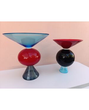 Coppia di vasi Venini