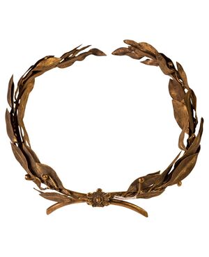 Serto di alloro in bronzo - O/6843.