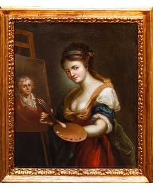 Scuola bolognese, XVII Secolo, Ritratto di Ginevra Cantofoli