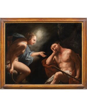 Antonio Bellucci (Venezia 1654 - Soligo 1726) - Diana ed Endimione. 