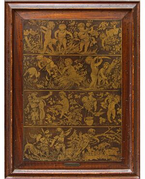 XVIII secolo, Allegorie delle stagioni con putti