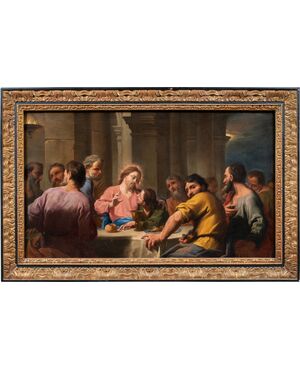Antonio Molinari (Venezia 1655 - Venezia 1704) - Ultima Cena.
