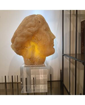 Scultura in cera “ Il volto”  di Alessandro La Motta