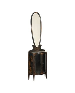 Vetrinetta con Specchio in Stile Chinoiserie Italia, XX Secolo
