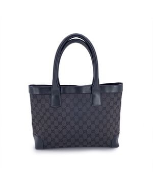 GUCCI Borsa Shopper in Tela Col. Marrone M