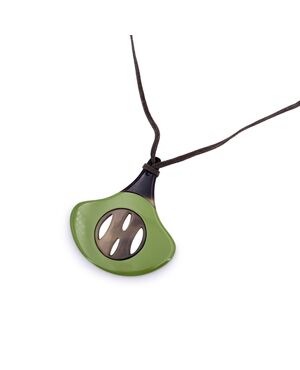 HERMES Collana in Col. Verde