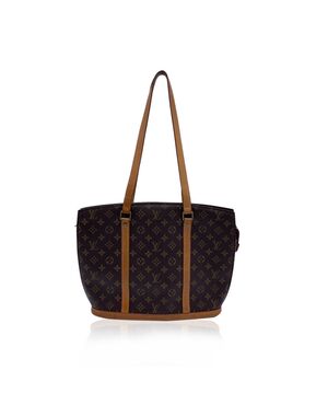 LOUIS VUITTON Borsa Shopper Vintage in Tela Col. Marrone Babylone vintage M