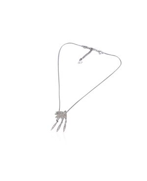 DIOR Collana Vintage in Metallo Col. Argento