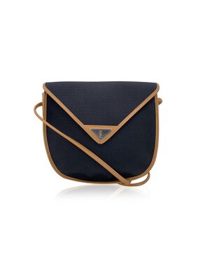 YVES SAINT LAURENT Borsa a Tracolla Vintage in Tela Col. Nero S