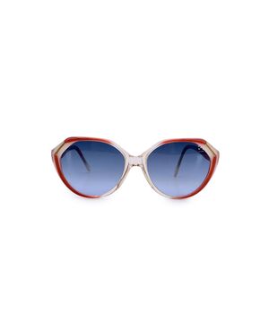 YVES SAINT LAURENT Occhiali da Sole Vintage in Acetato Col. Rosso